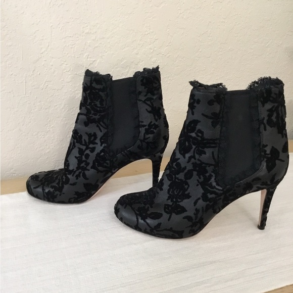 Red Valentino Black floral print size 38 - Picture 3 of 10